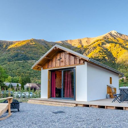 Les Petits Ecrins - Chalets Avec Spas Privatifs Aspres-les-Corps Luaran gambar